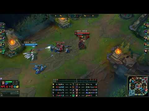 [KR Master] jljljk2 Mid Swain vs Ahri [8/7/7 Quadra Kill] 2018-02-11