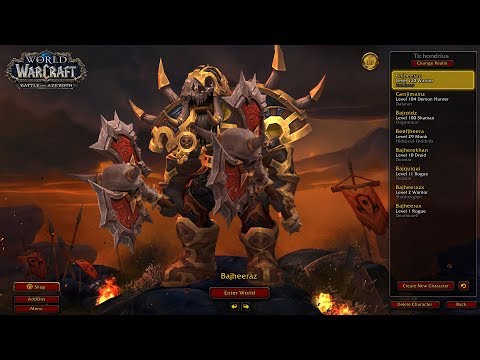 Bajheera - 340 iLvl Fury Warrior / Mistweaver Monk 2v2 Arena - Fresh 120 Horde Warrior PvP (BFA 8.0)