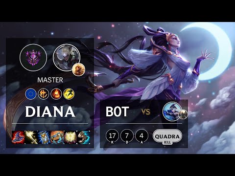 Diana Bot vs Ashe - EUW Master Patch 10.16