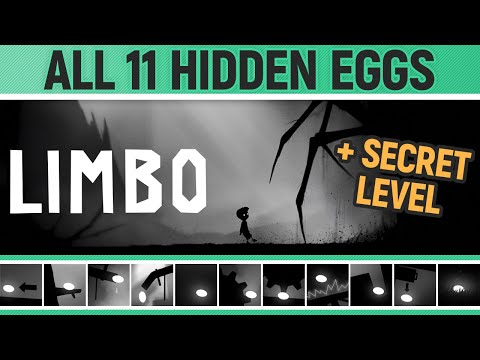 Limbo - All 11 Hidden Eggs + Secret Level 🏆 DING! Trophy / Achievement Collectible Guide