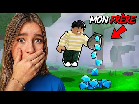 Mon frère TRICHE pour survivre 99 nuits dans la forêt 😱🌲