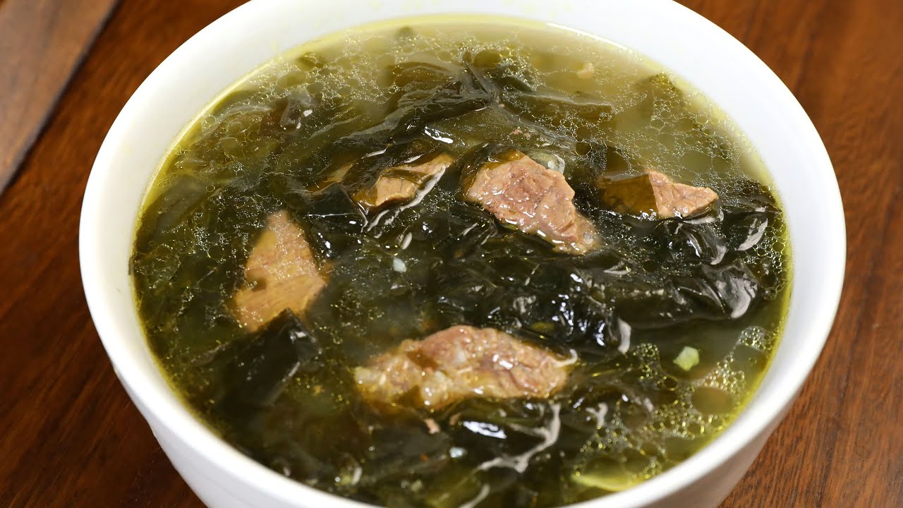 Korean Birthday Soup (Miyeokguk: )