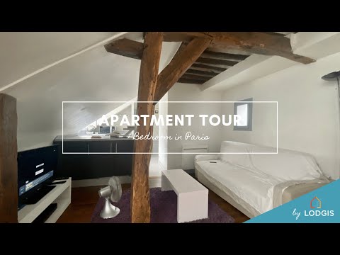 Apartment Tour // Furnished  33m2 in Paris – Ref : 2030455
