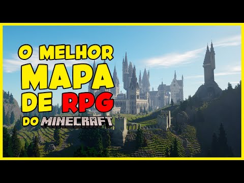 BEST MINECRAFT RPG MAP EVER |  Witchcraft and Wizardry (Harry Potter Mod)