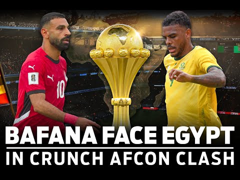 🏆 Group B Showdown: Egypt vs South Africa || Bafana Bafana battles the Pharaohs for top spot 😍