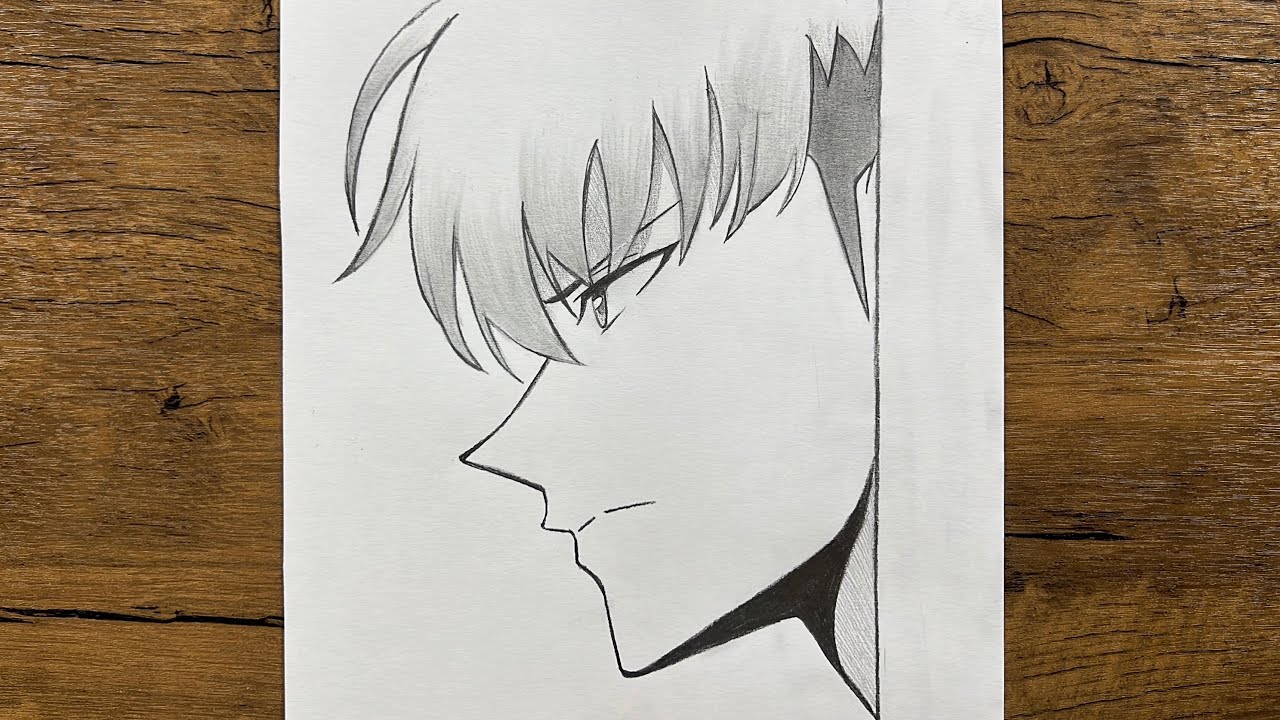 How to draw Sung Jin-woo from SOLO LEVELING step-by-step | Anime drawing tutorial