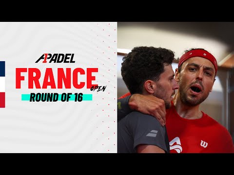 LIVE - ROUND OF 16 (AFTERNOON) - FRANCE OPEN