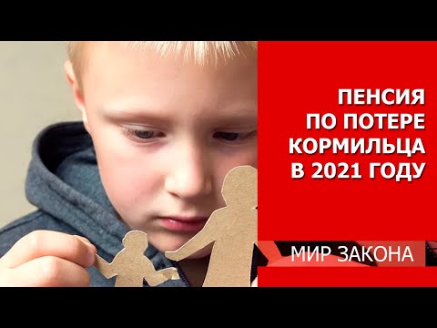 Пенсия по потере кормильца в 2021 году