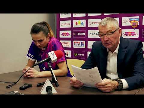 Artego Bydgoszcz - CCC Polkowice (EBLK 13.kolejka). Konferencja