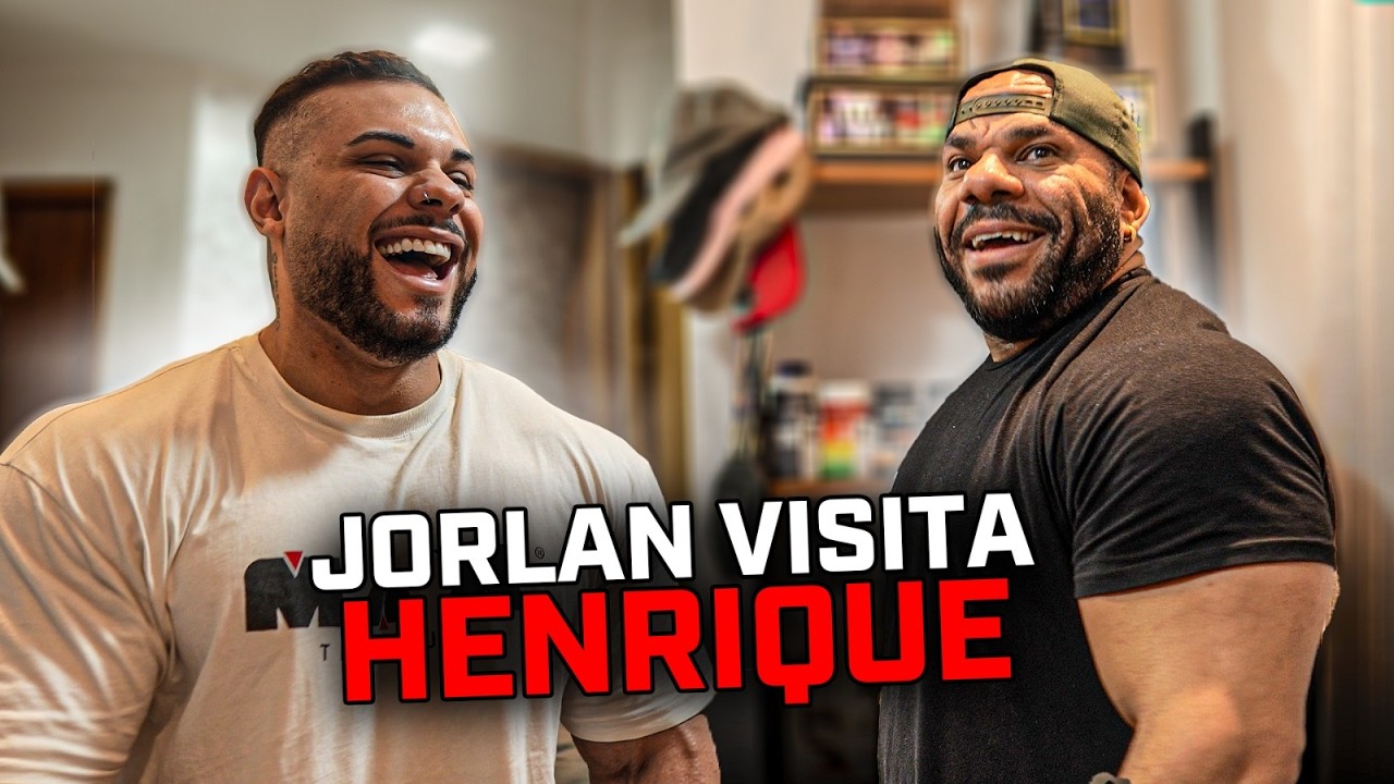⁠A VIDA POR TRÁS DOS TREINOS DE UM BODYBUILDER PROFISSIONAL | JORLAN VISITA #010