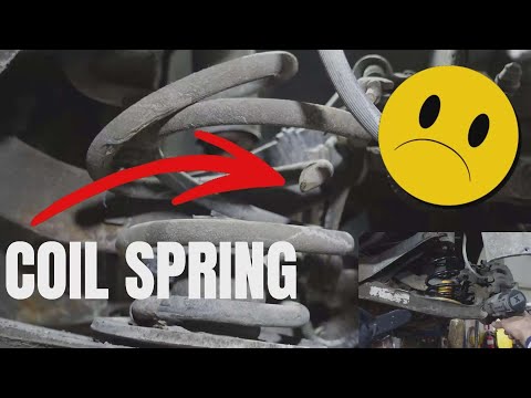 How to Replace Rear Coil Spring SAAB 9-3 2003-2011