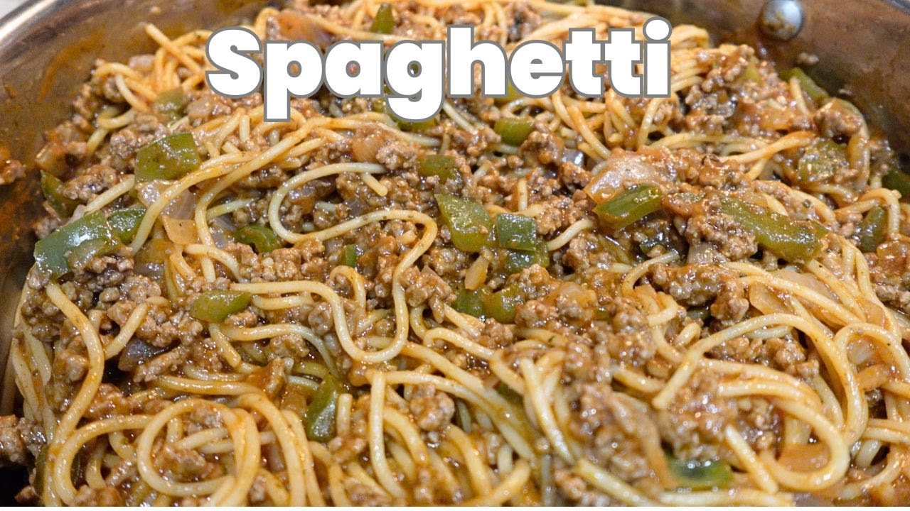 How to make easy homemade spaghetti