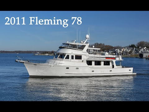 2011 Fleming 78 Cruising & Interior Highlights