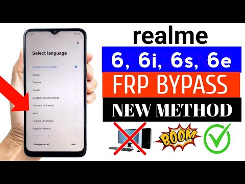 Realme 6/6i Frp Bypass Android 11/12 New Method 100% Working Without PC ✔️ New Update 2026
