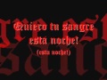 Theatres des vampires - sangue en español 