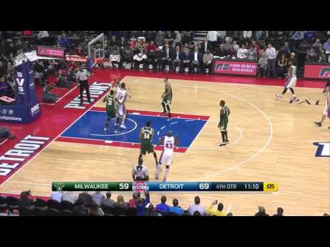 Anthony Tolliver vs Milwaukee Bucks 04.12.2015 (8Pts)