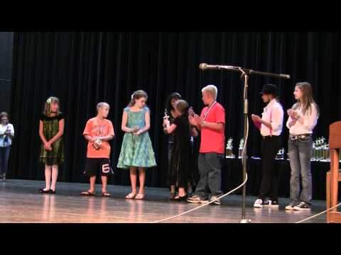 2012 Idaho Open Fiddle Contest ~ Nampa, Idaho ~ Jr. Jr. Intermediate Division Awards