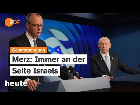 heute 19:00 Uhr vom 07.12.25 Merz in Israel, Luftangriffe auf Ukraine, Malizia Explorer kehrt zurück