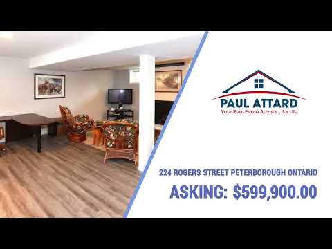 For Sale: 224 Rogers Street Peterborough Ontario - Attard Real Estate