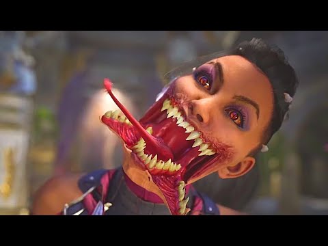 Mileena Mortal Kombat 1 New Mouth Design (Predator Mouth)