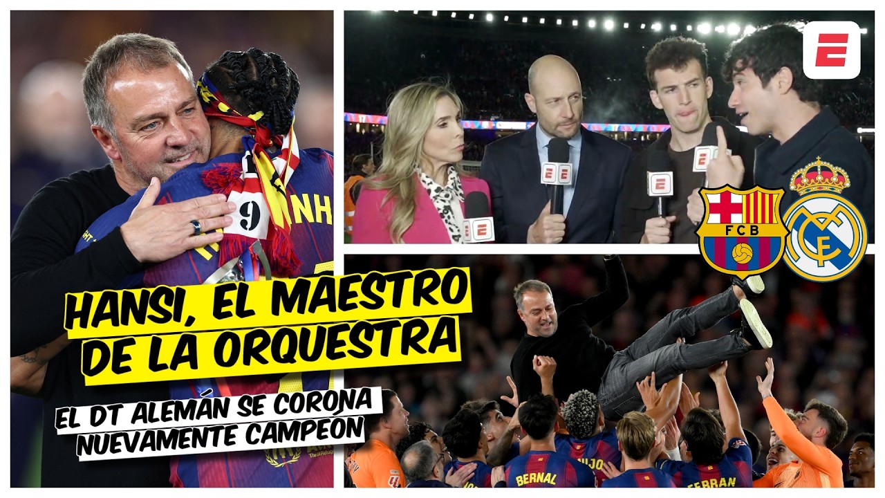 DE LA MANO DE HANSI FLICK Barcelona ELEVA SU NIVEL y es CAMPEÓN por 3ra vez en 4 años | Exclusivos