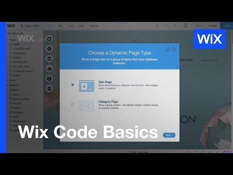 Wix Code | How to Create a Dynamic Item Page and Index Page