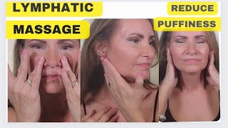 Lymphatic Massage.  Do these exercises to reduce puffiness.  #undereyebags #lymphaticmassage