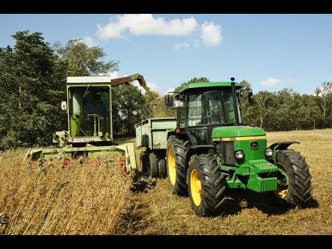Landb. Van Deynze - De Clercq - Ursel - Claas Jaguar SF 70 - John Deere 2850