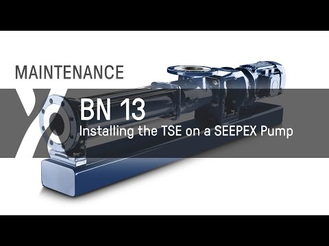 Maintenance: BN - 13 - Installing the TSE on a seepex Pump