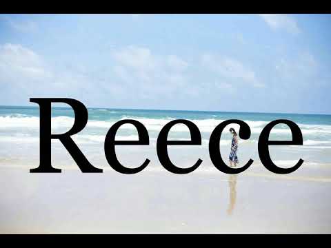 How To Pronounce Reece🌈🌈🌈🌈🌈🌈Pronunciation Of Reece