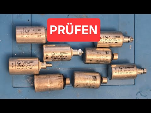 Check capacitor of breaker ignition | Simson S51 Trabant Wartburg