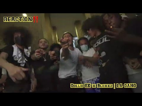 DOLLIE EK x BLOXKZ | LA GANG [REACTION]