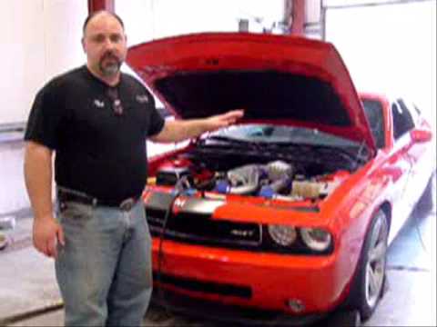 JANNETTY RACING 2009 SRT CHALLENGER VORTECH SUPERCHARGER INSTALL AND DYNO