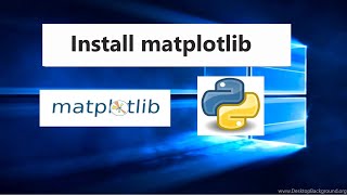 how to install matplotlib in python 3.12.0  on windows