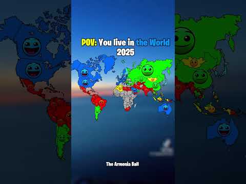 POV: You Live in the World 🌎 2025 #geography #map #maps #mapping #mapper #education #educational