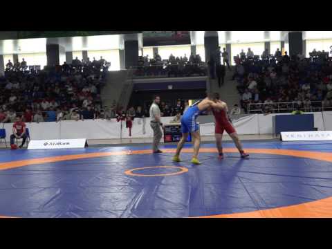 YAÇ-2016 / Rövşən Məhəmmədtağızadə - Tehran Əminzadə / yunan-Roma, 85 kq FİNAL