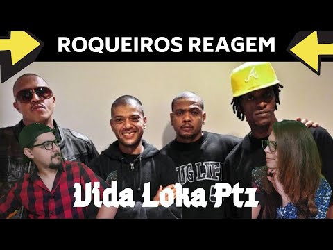 Rockeiros reagem a Vida Loka parte 1 - Racionais MC's - Respetáculo Vida Sem Trilhos react VST