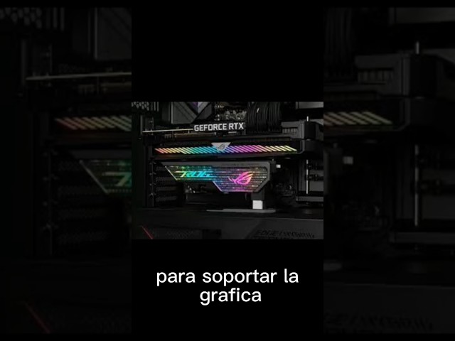 Vídeo relacionado con upHere GBS2 Soporte GPU de Aluminio 128mm, riel Deslizante Doble Barra, Soporte gráfica Ajustable en Altura, Soporte Tarjeta gráfica Universal para ATX/MATX/ITX