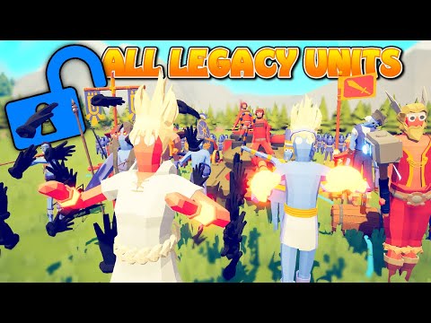 All Legacy Faction Unit Locations In 2025 For TABS (Totally Accurate Battle Simulator)