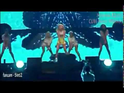 [Fancam (CenterView)] 150404 SoHyun - Anaconda @ Fanbash in Myanmar