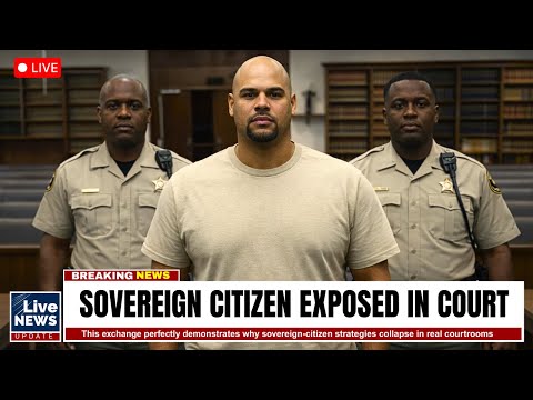 Sovereign Citizen Refuses to Identify Himself in Court — Judge Ends the Argument