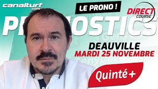 emission video des courses turf pmu du Mardi 25 novembre 2025