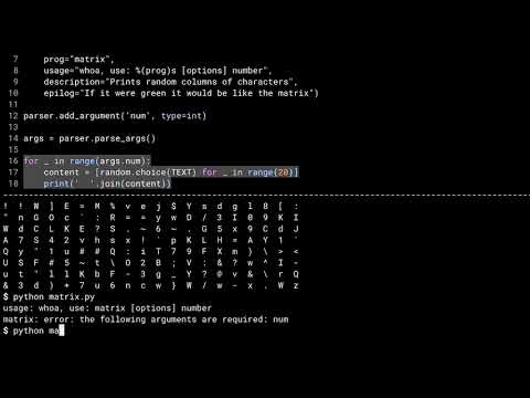 Getting Started Building a Python CLI With argparse