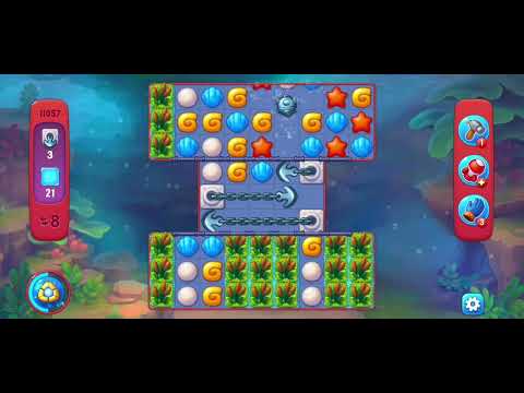 Fishdom 11057 Hard Level - NO 💣🧨💥