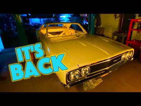 1969 Charger 500 Restoration - Back From The Body Shop
