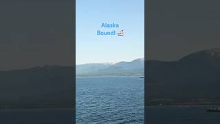 Alaska Cruise Views Begin!🛳 #coastline #alaska #cruise #shorts