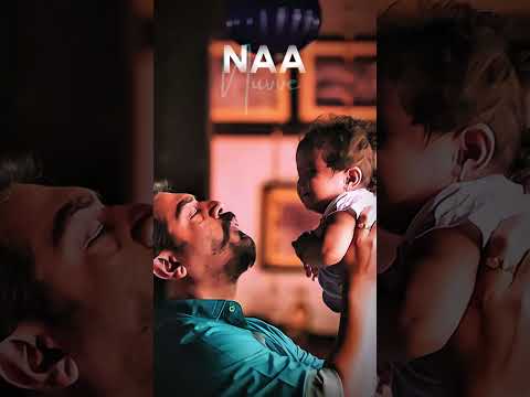 🎶"Nanna Nuv Naa Pranam" - ANIMAL Movie Song Telugu WhatsApp Status🎶 || #fatherlove #fatherandson