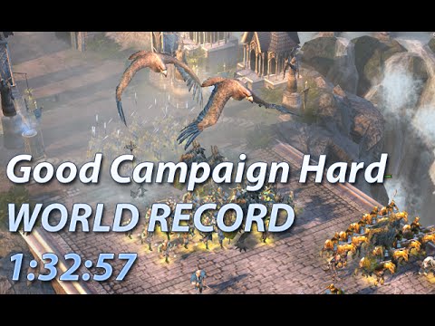 Speedrun - Battle for Middle Earth II - Good Campaign Hard - Any% World Record