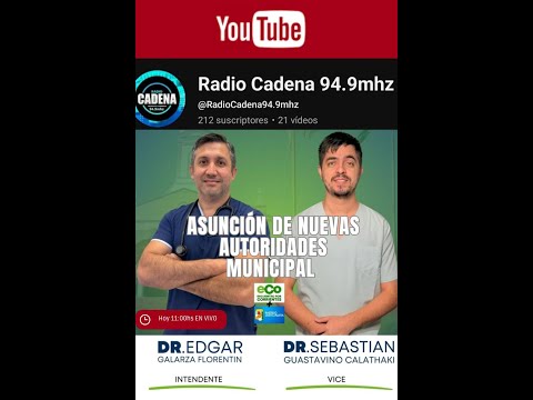 Acto Asunción de autoridades Municipal
