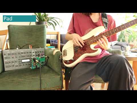 Second Sound Audio to MIDI - controlling a Virus TI2 MIDI synth with a bass